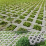 Тротуарная плитка парковочная решетка