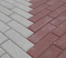 Тротуарная плитка Паркет