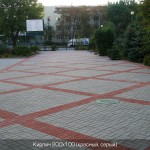 Тротуарная плитка Кирпич