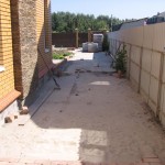 Укладка  тротуарной плитки 
