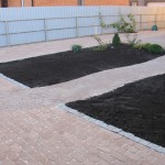 Укладка  тротуарной плитки 