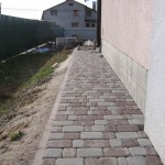 Укладка тротуарной плитки