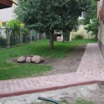 Укладка тротуарной плитки