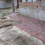Укладка тротуарной плитки