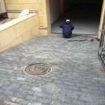 Укладка тротуарной плитки