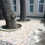 Укладка тротуарной плитки